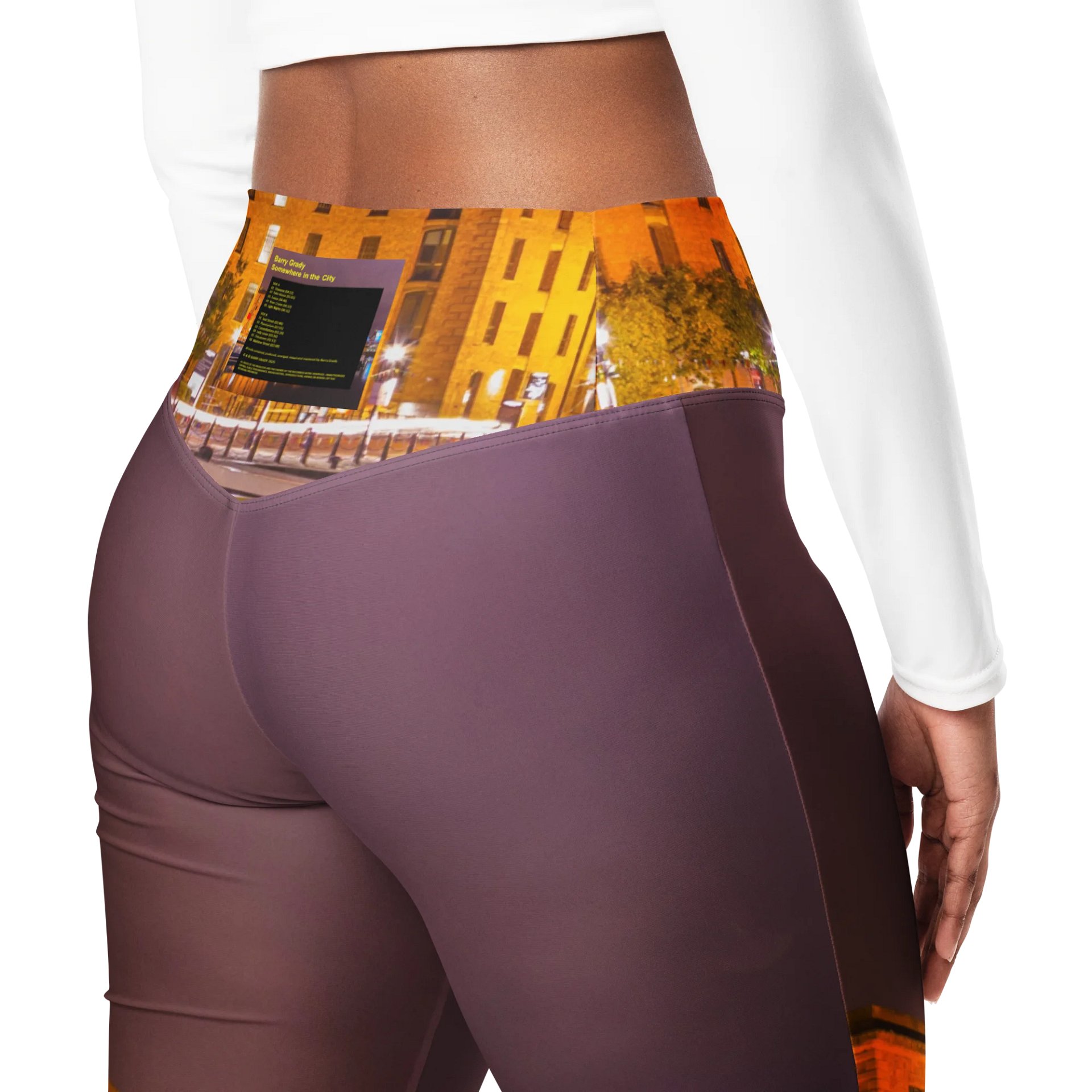 'Somewhere in the City' Flare Leggings product image (5)