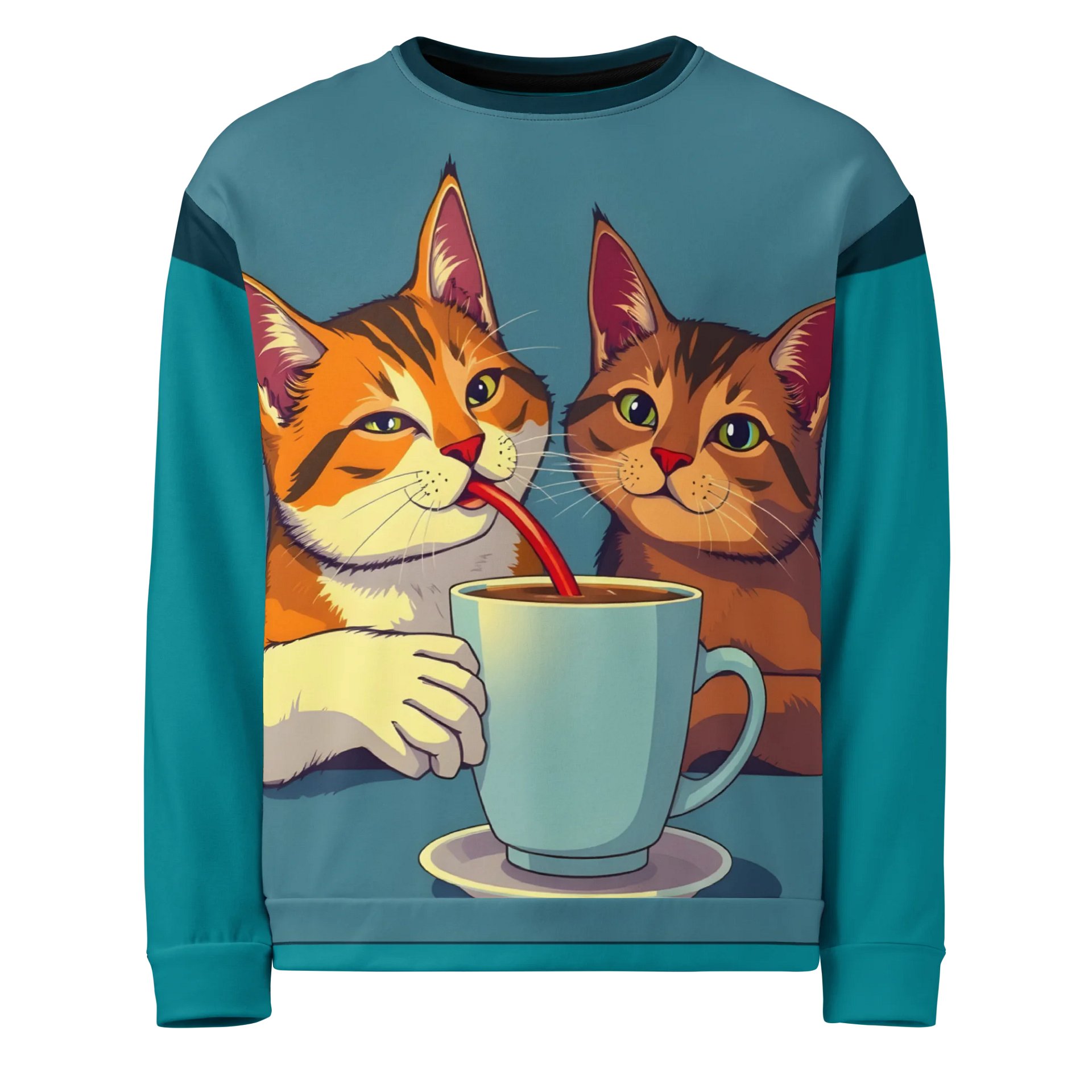 Unisex Sweatshirt-Sip Happens product image (1)