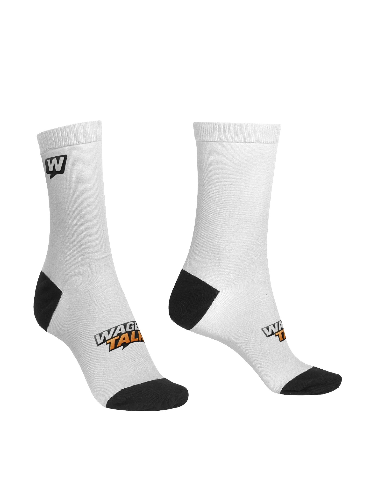 WagerTalk Double Logo Socks product image (3)