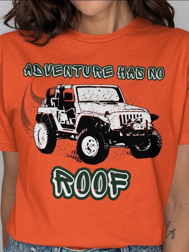 Adventure Has No Roof Off-Road Jeep SUV Mud Splattered Graphic Design Print Outdoor Enthusiast product image (5)