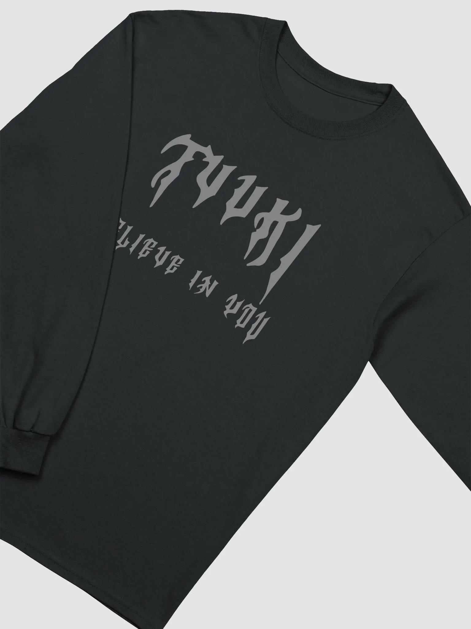 TVUKI BELIEVE IN YOURSELF long sleeve tee product image (3)