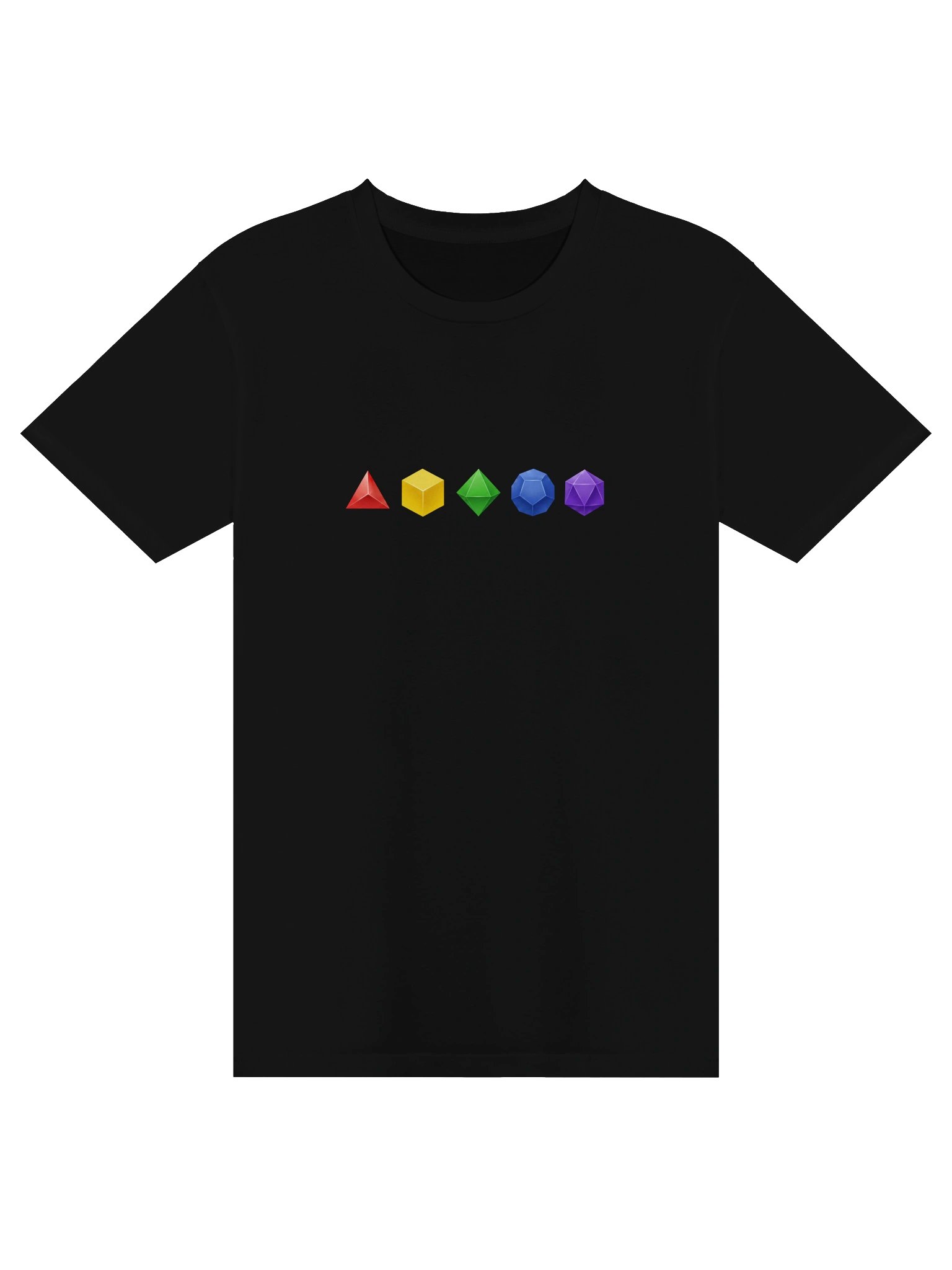 Platonic Tee (Black) product image (5)