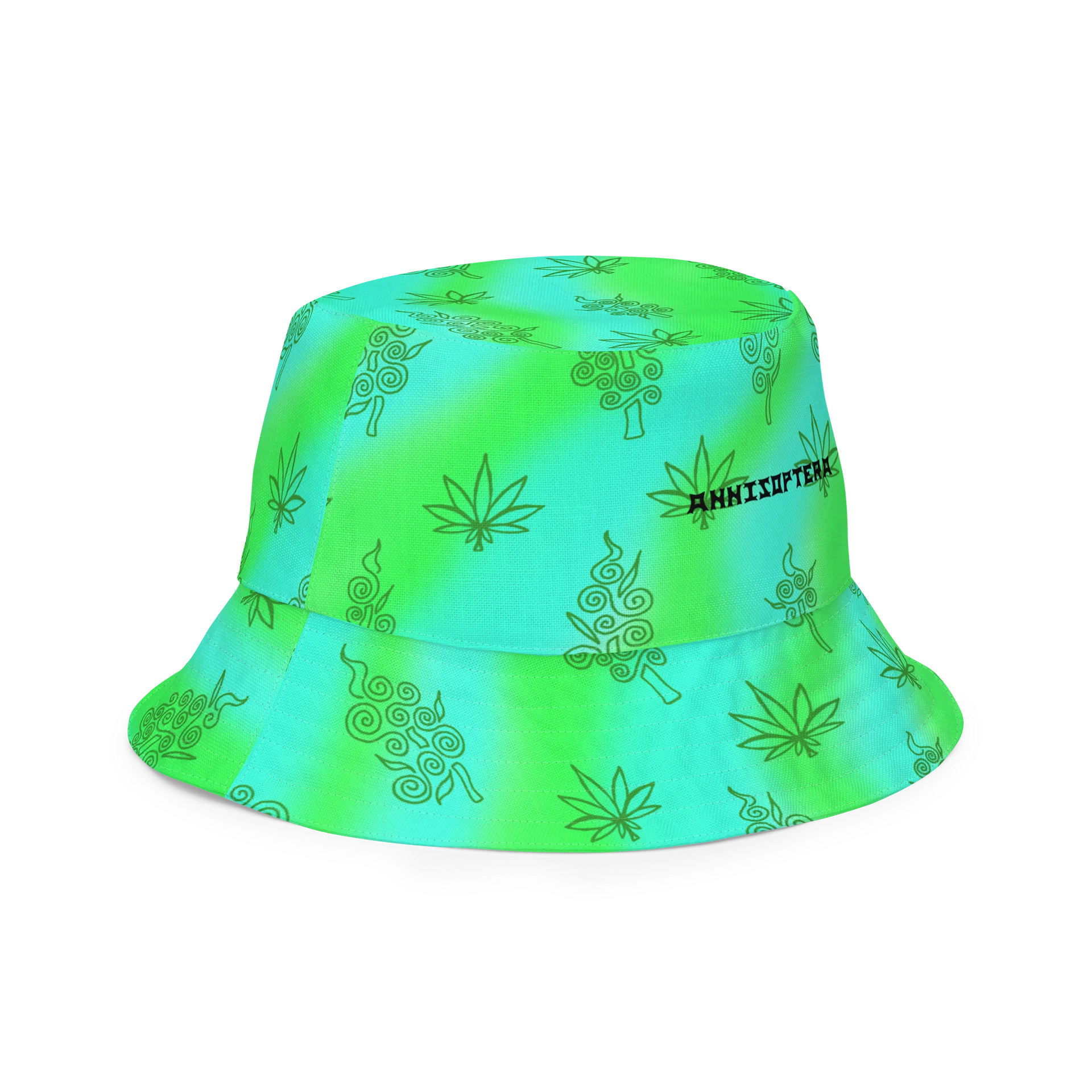 Trippy Plant Reversable Bucket Hat product image (5)