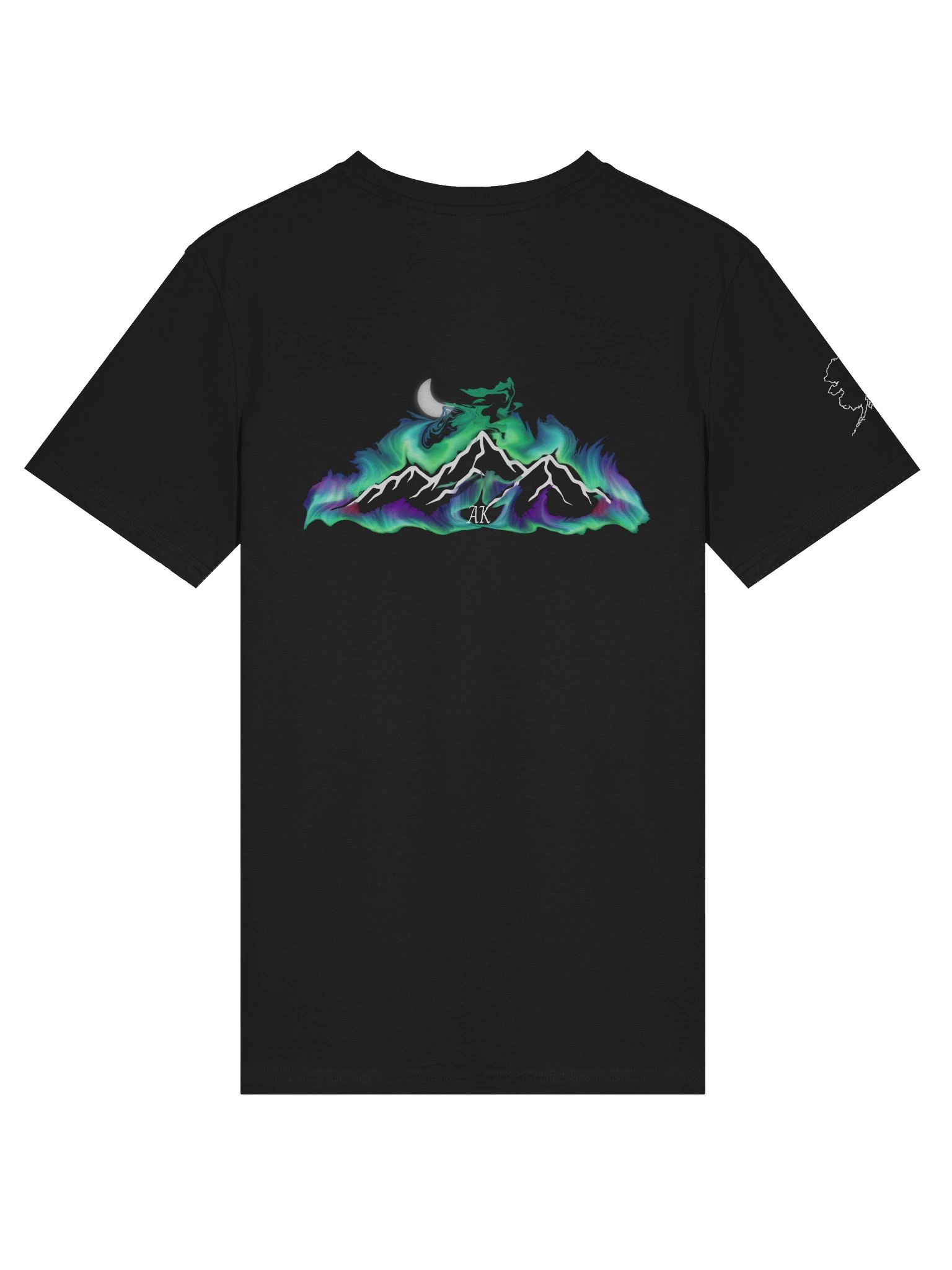 DELUXE "NORTHERN LIGHTNING" ORGANIC COTTON TEE product image (5)