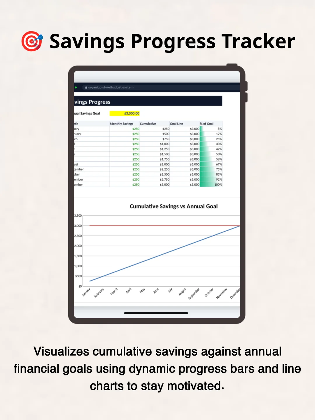 Organiqo Budget System — Stop Losing Track of Your Spending product image (9)
