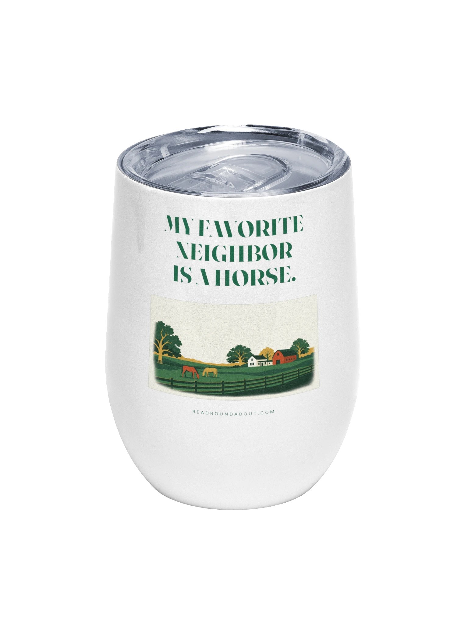 Favorite Neighbor Wine Tumbler product image (1)