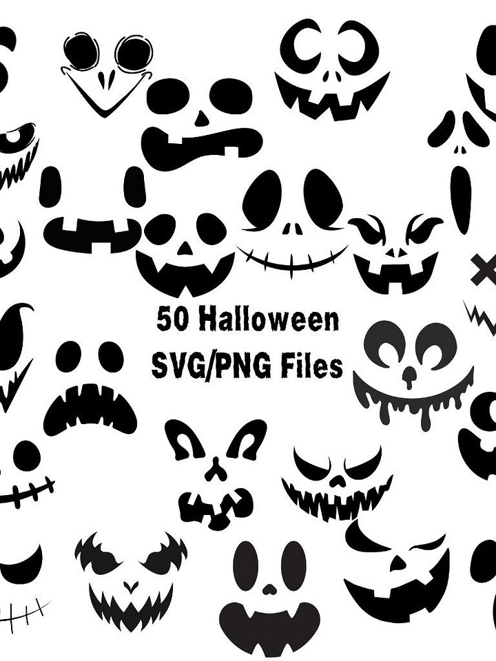 50 Fun Spooky Halloween SVG PNG Files product image (1)