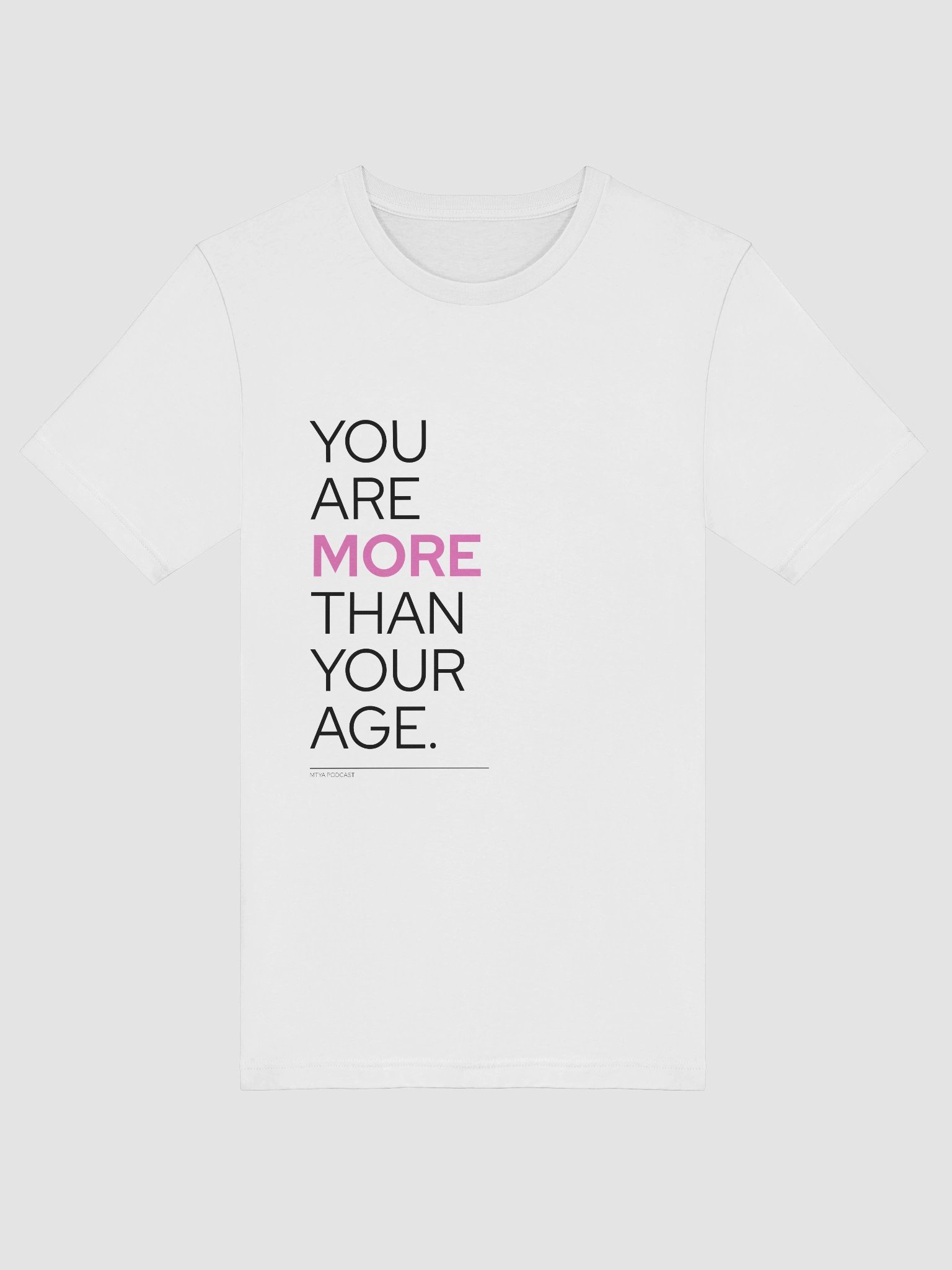 MTYA White T/Pink MORE product image (5)