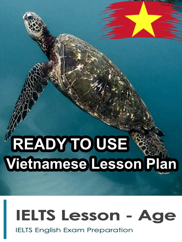 Ready to use Vietnamese IELTS Lesson plan I Subject 'AGE' product image (1)