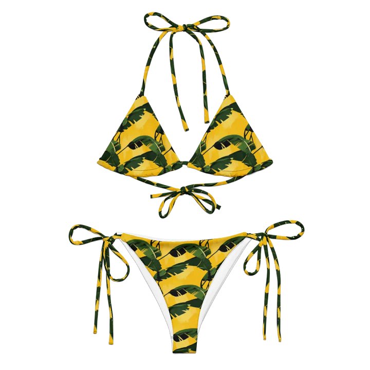 Sunny Leaves All-Over Bikini Set product image (1)