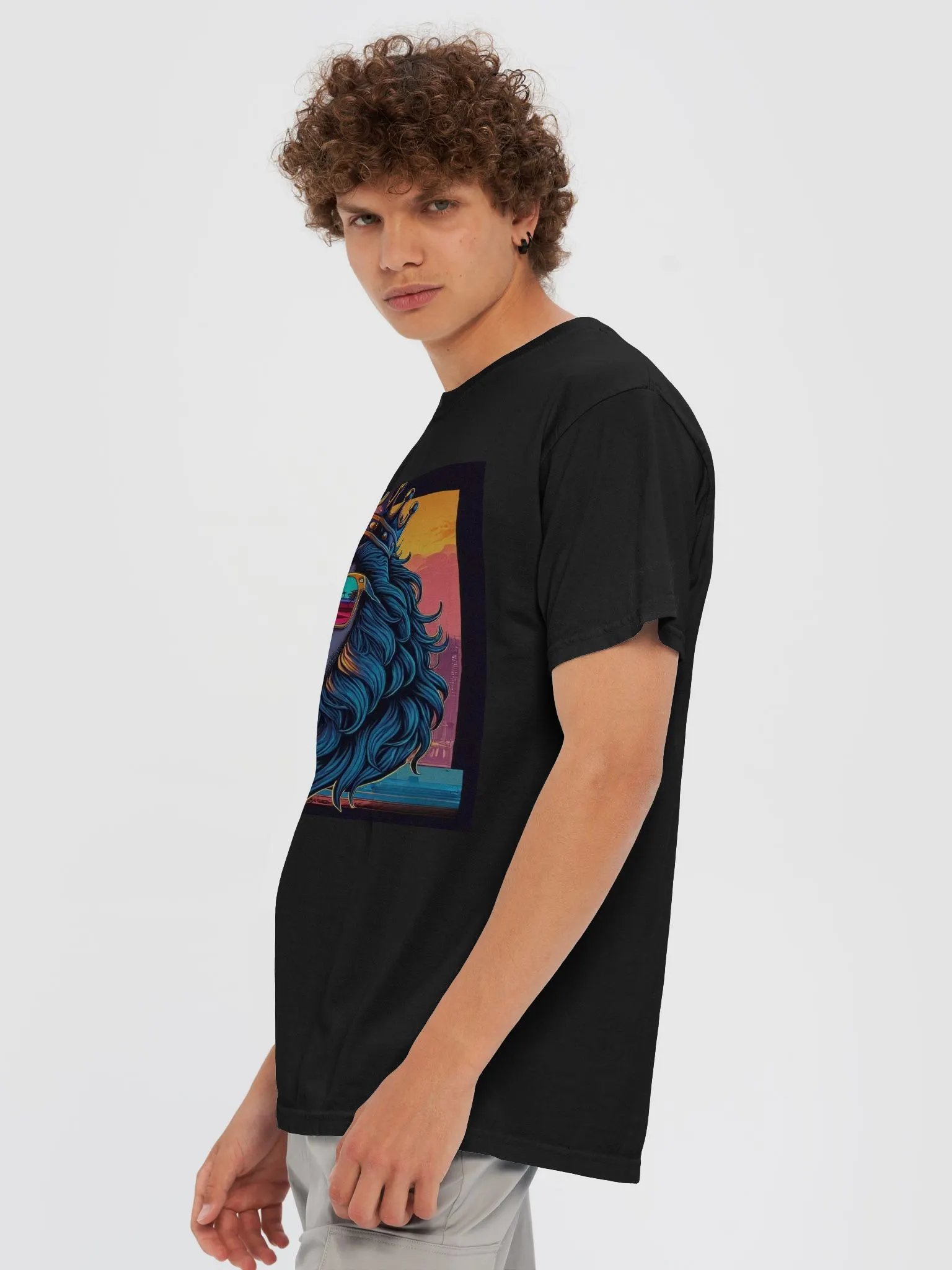 Tropical Crowned King T-Shirt product image (3)