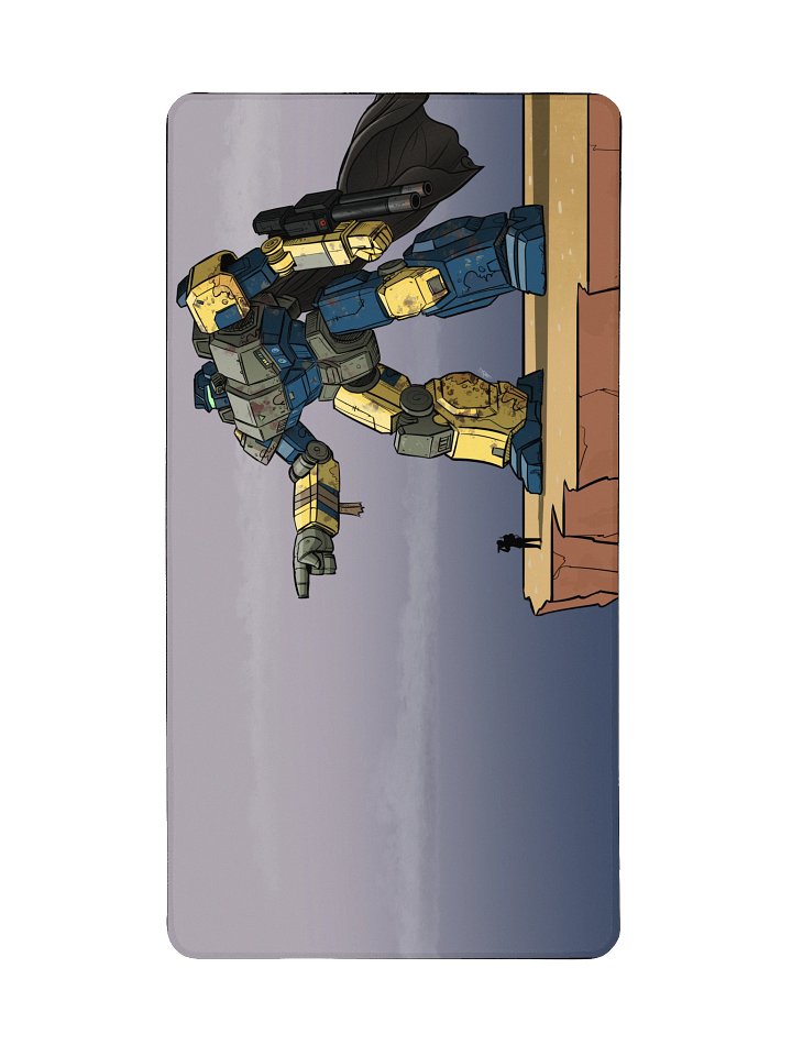 Robot Companion Gaming Desk Mat! product image (2)