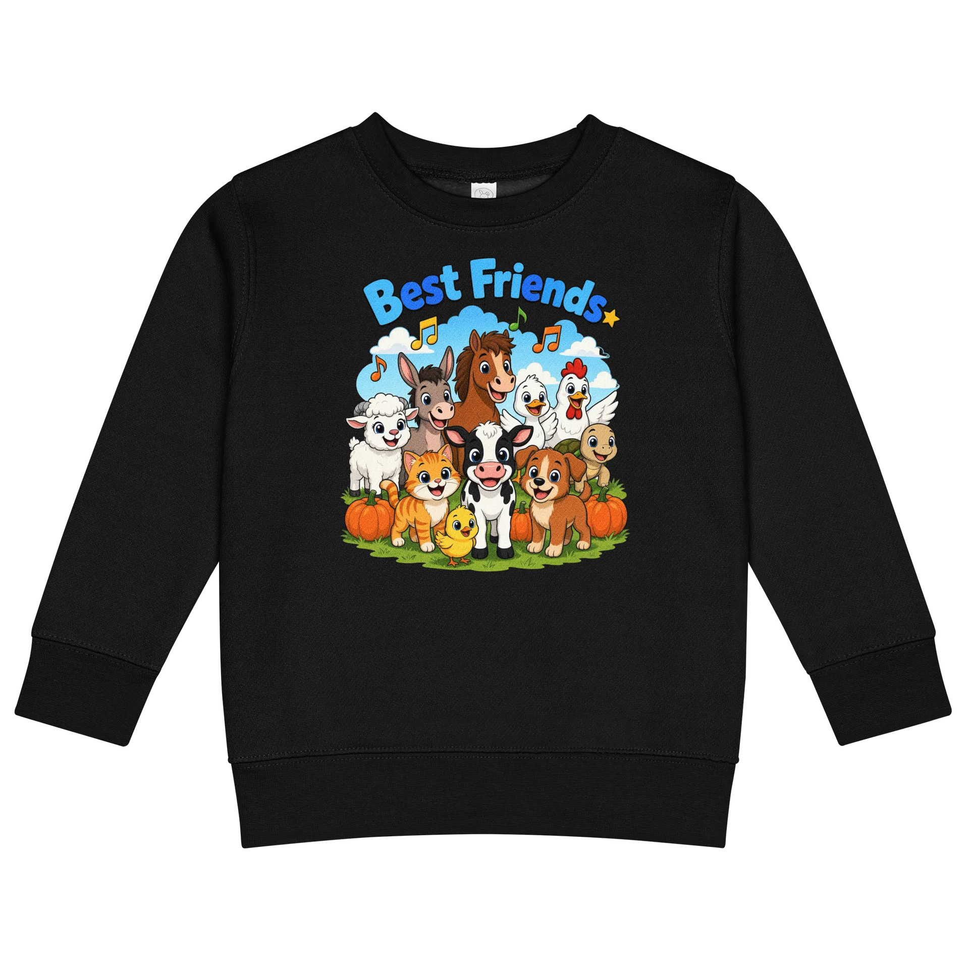 Best Friends Farm Animals Kids Sweatshirt product image (1)