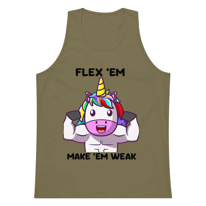 Flex 'em Make 'em Weak Tank product image (2)