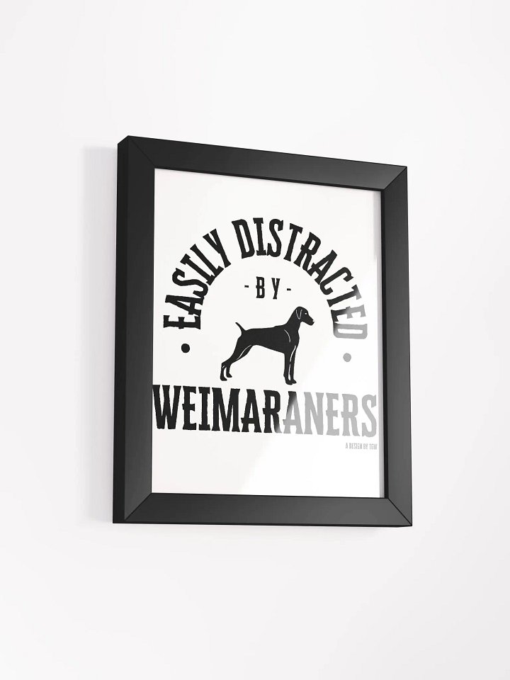 Easily Distracted - Framed Print product image (11)