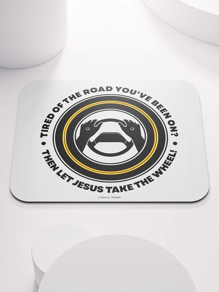 Let Jesus Take the Wheel, Mouse Pad product image (1)