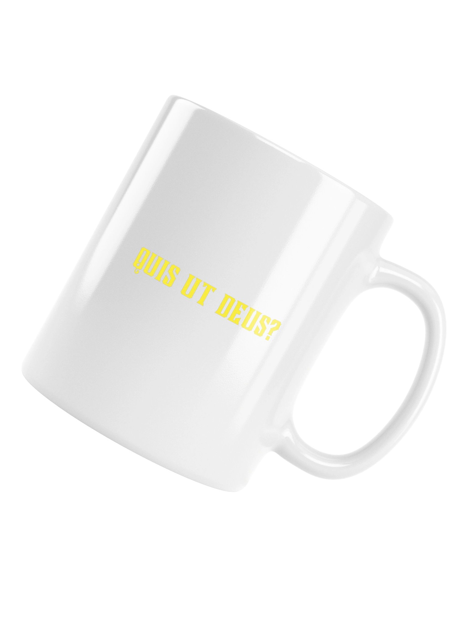 Saint Michael 'Cast Satan into Hell' - white mug product image (16)