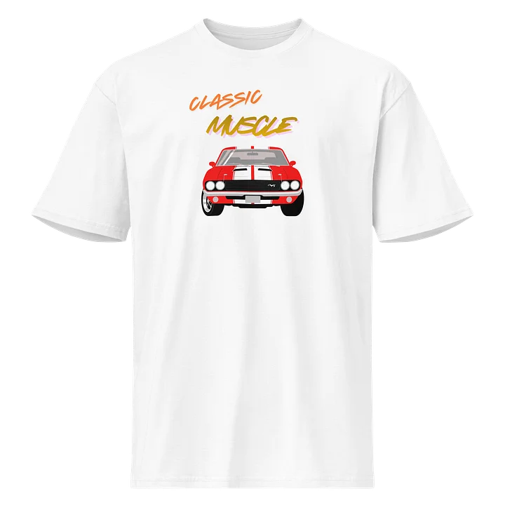 Classic Muscle White Tee product image (1)