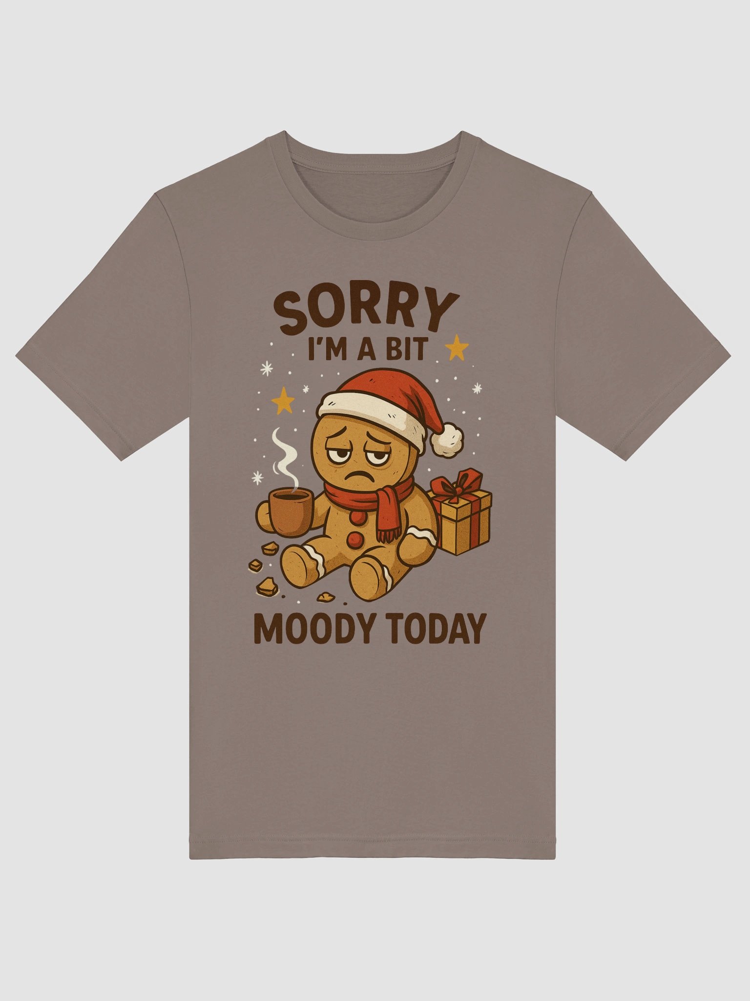 Christmas Gingerbread Moody Graphic Tee product image (53)