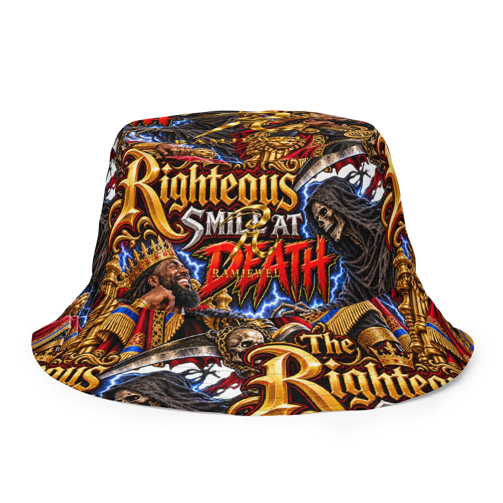 The Righteous Smile at Death Reversible Bucket Hat product image (2)
