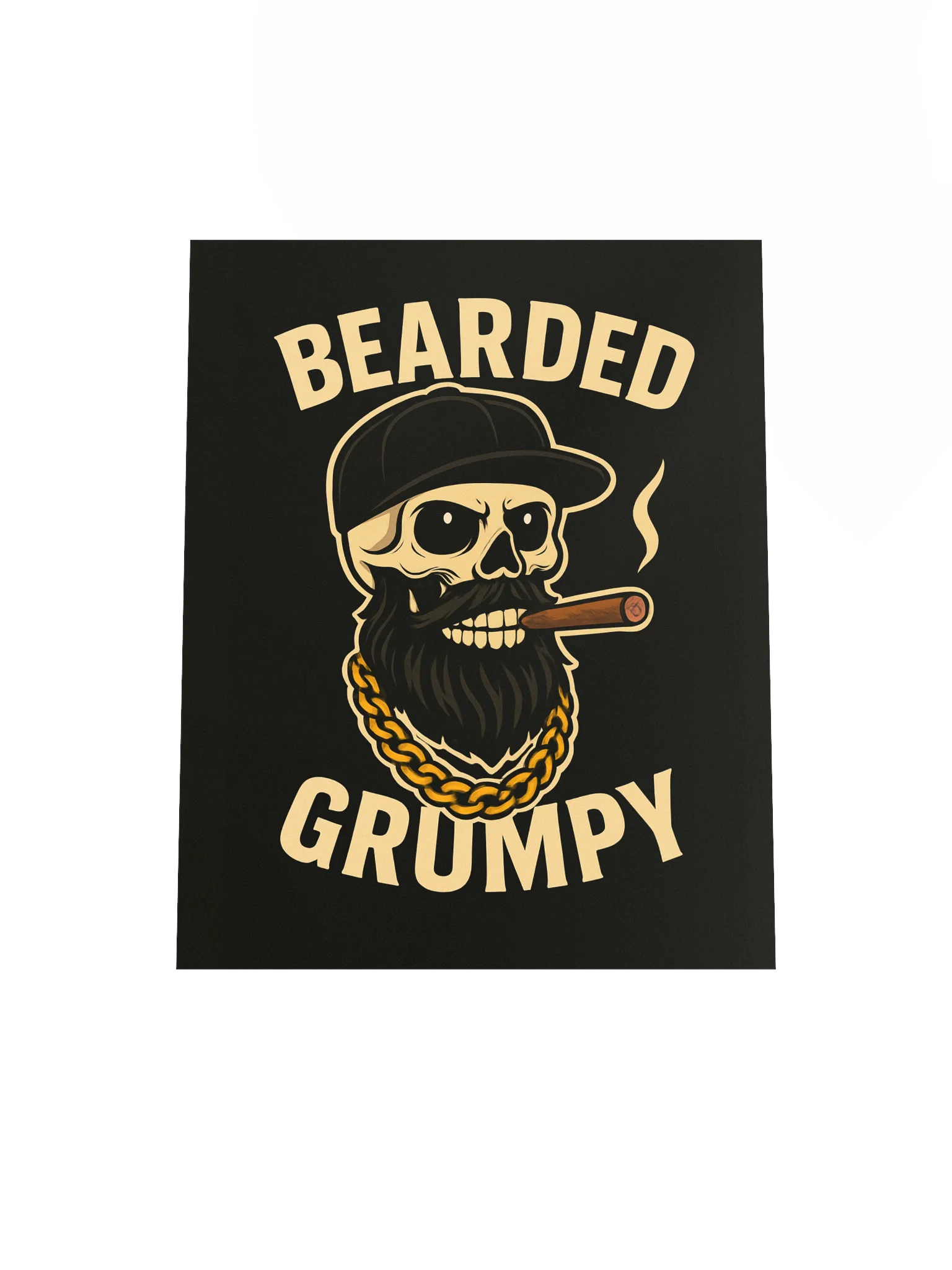 Bearded Grumpy Poster product image (18)