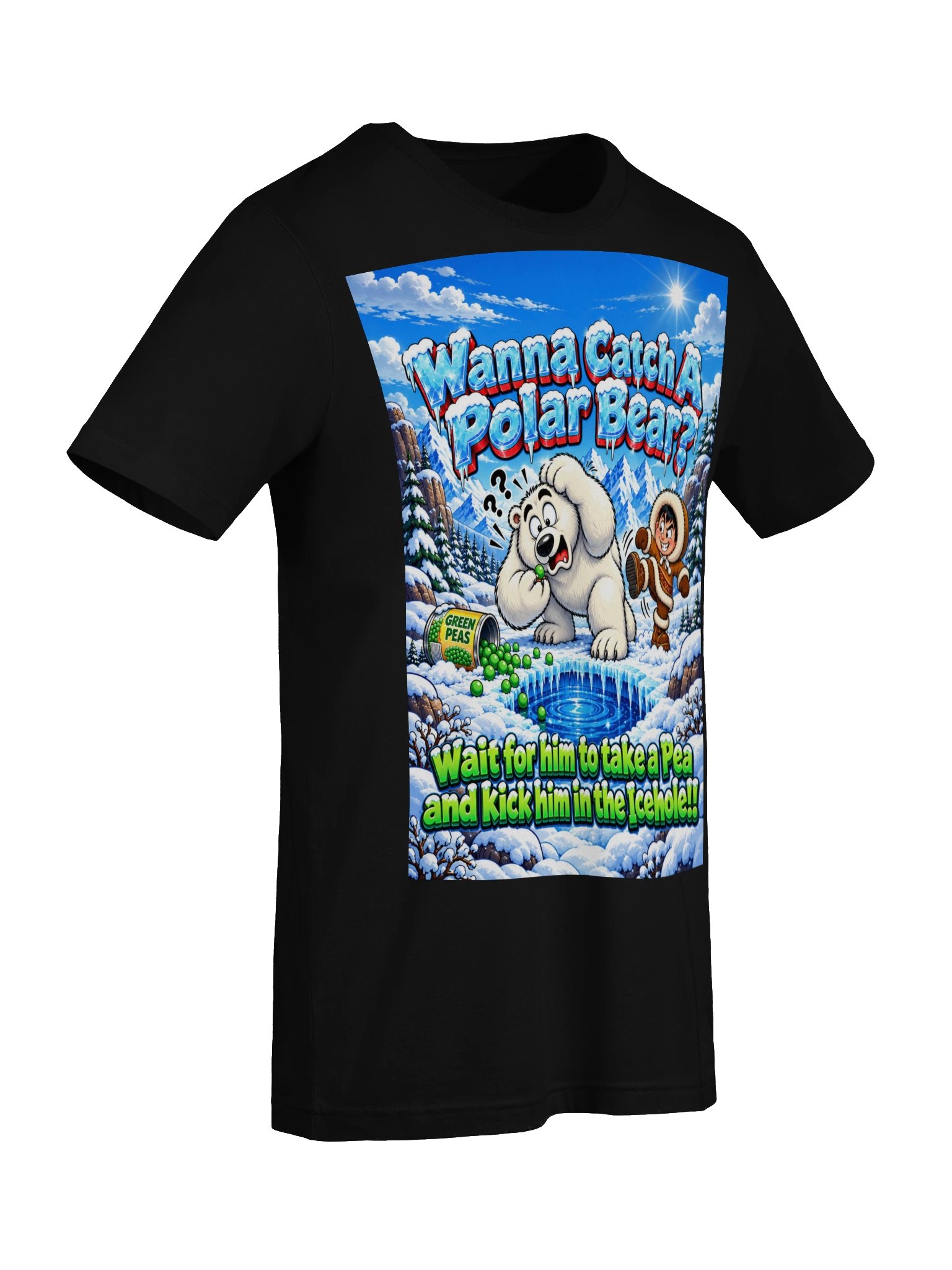 1 Earth Prints Polar Bear Bella+Canvas Unisex Jersey Tee product image (31)