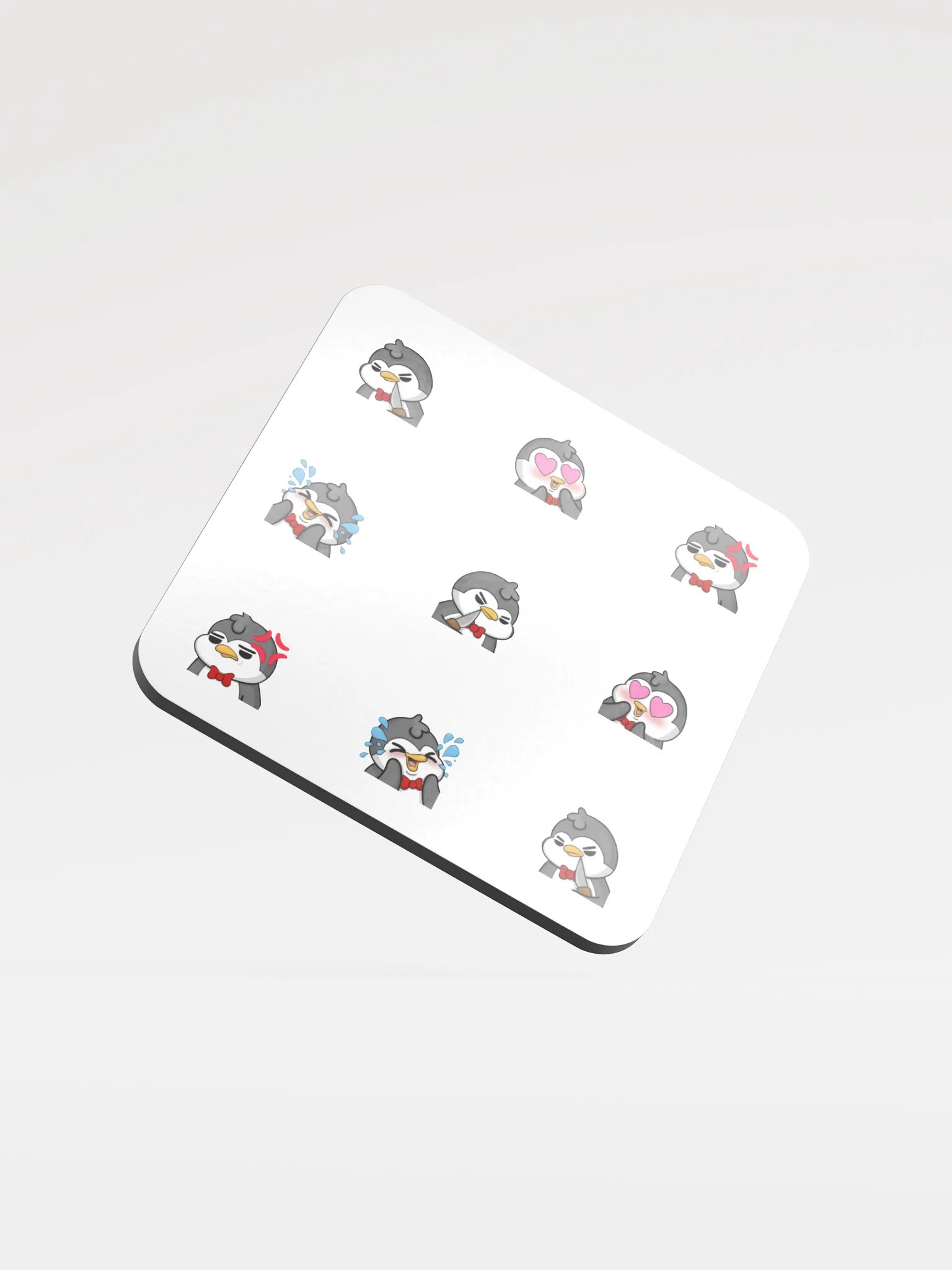 Mini Lil' Guy - Gloss Cork Coaster product image (1)