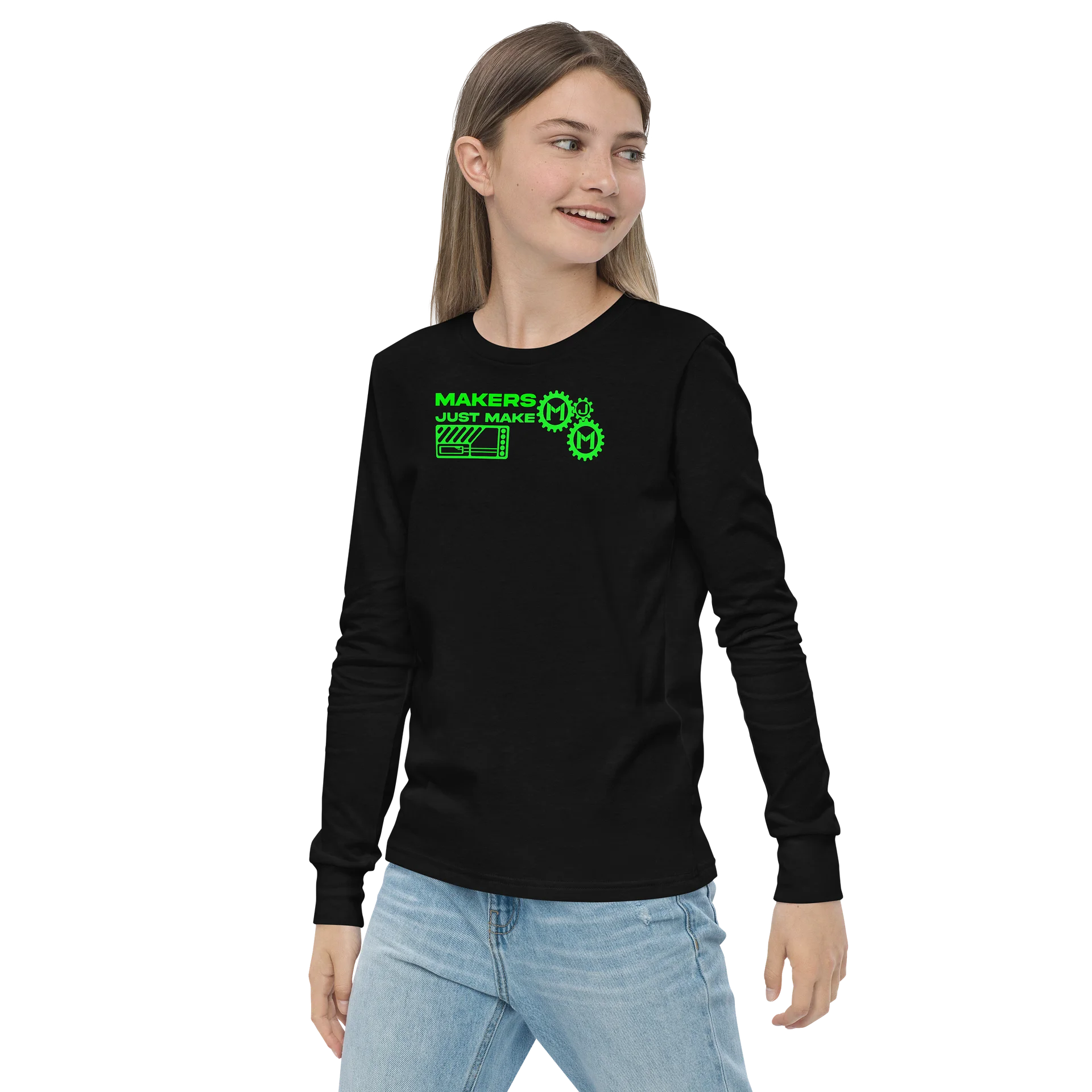Youth Hacker Long Sleeve product image (3)