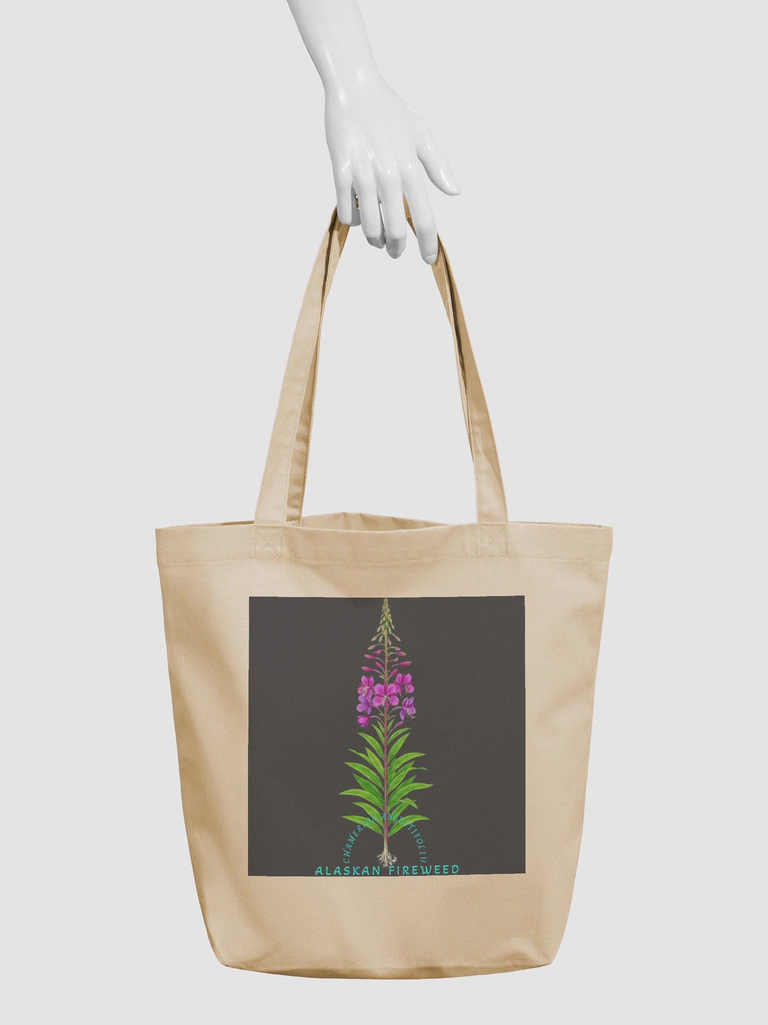 ALASKAN FIREWEED / FORGET-ME-NOT TOTE product image (3)