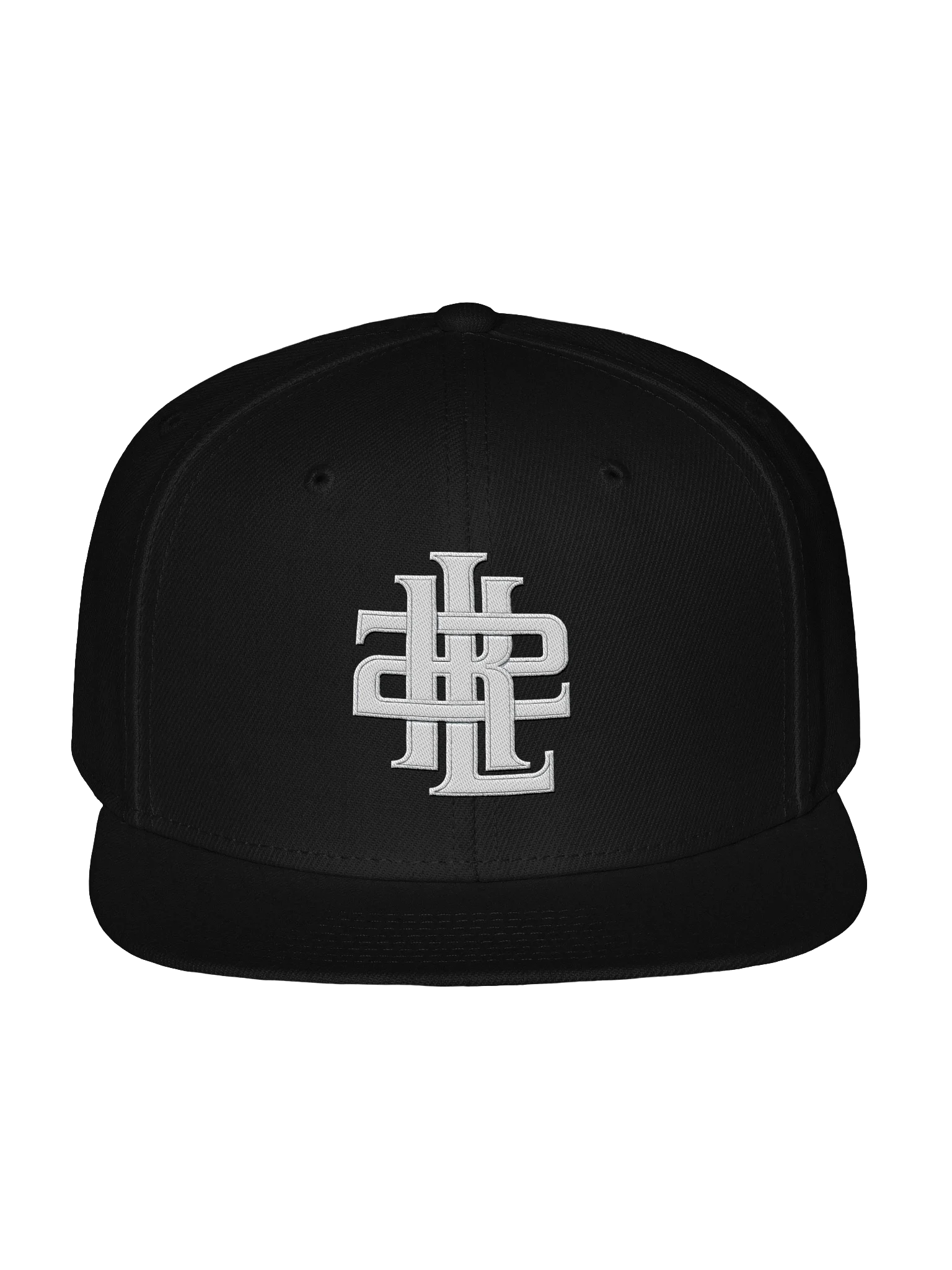 Interwoven White Monogram Snapback Cap product image (1)