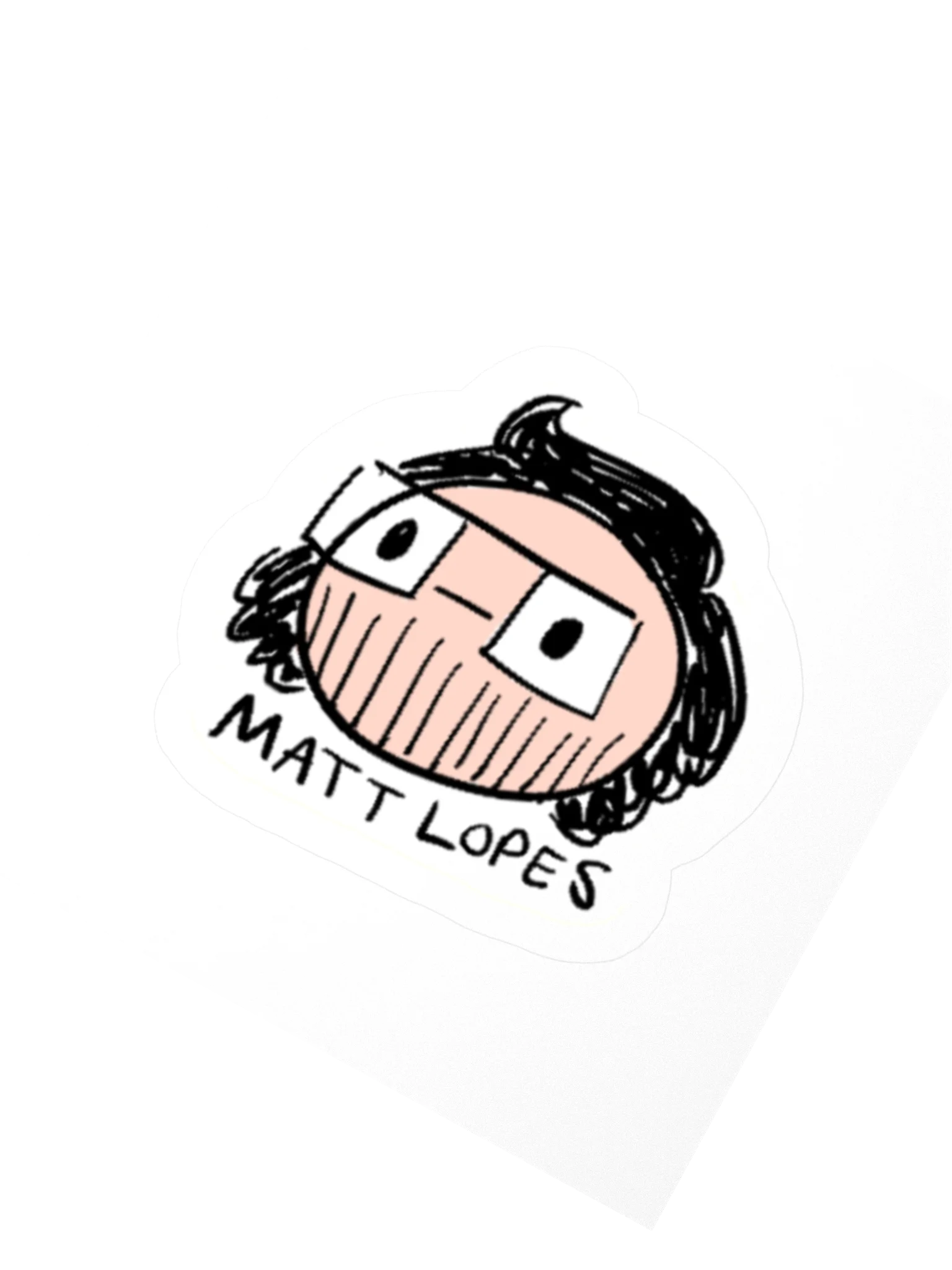 Matt Lopes Head Sticker product image (3)