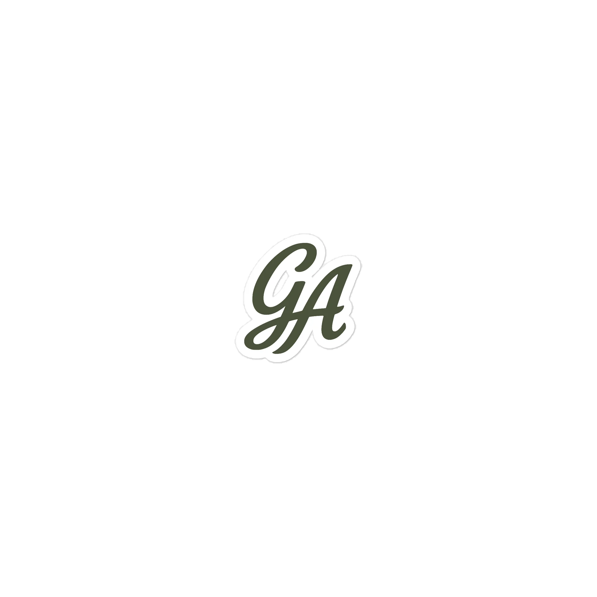 Go Around Monogram Logo Sticker product image (2)