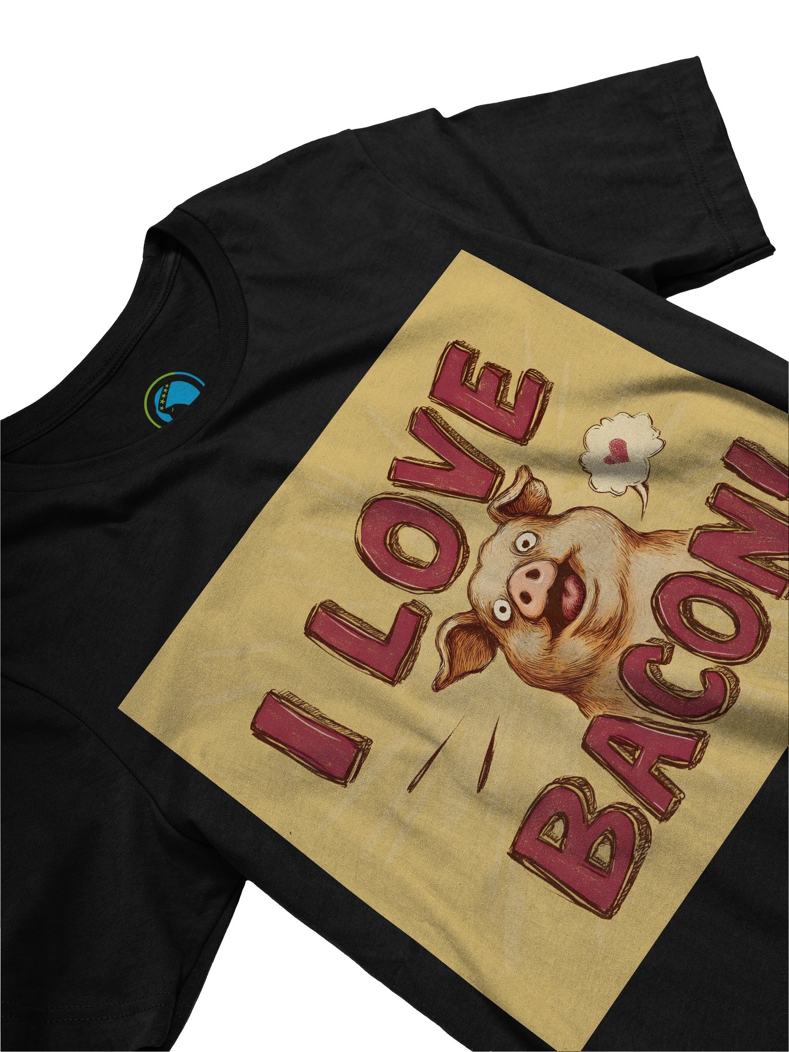 "I Love Bacon" - Women's T-Shirt (MK 2) product image (3)