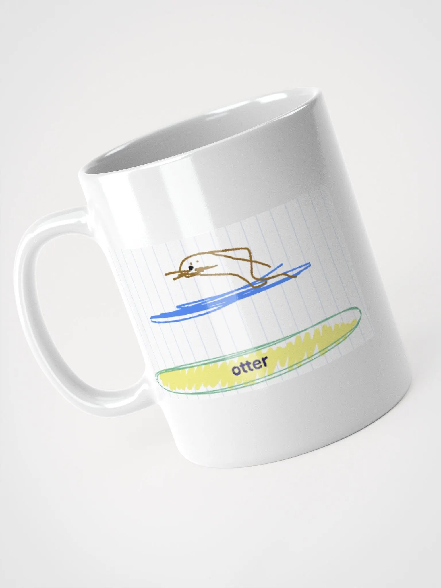 Otter mug product image (3)