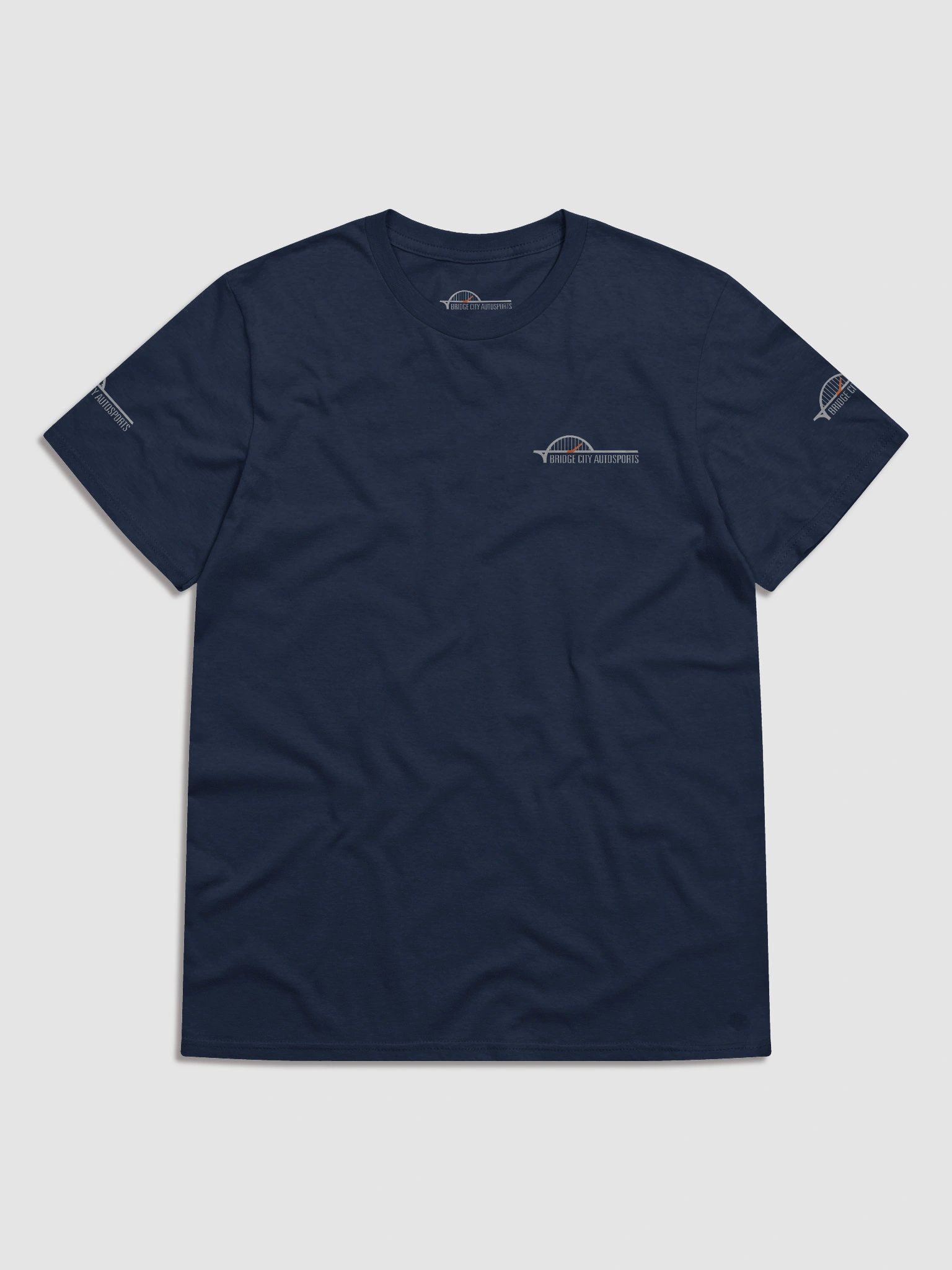 BCA Silver/Orange BCA logo front, back, sleeves product image (4)
