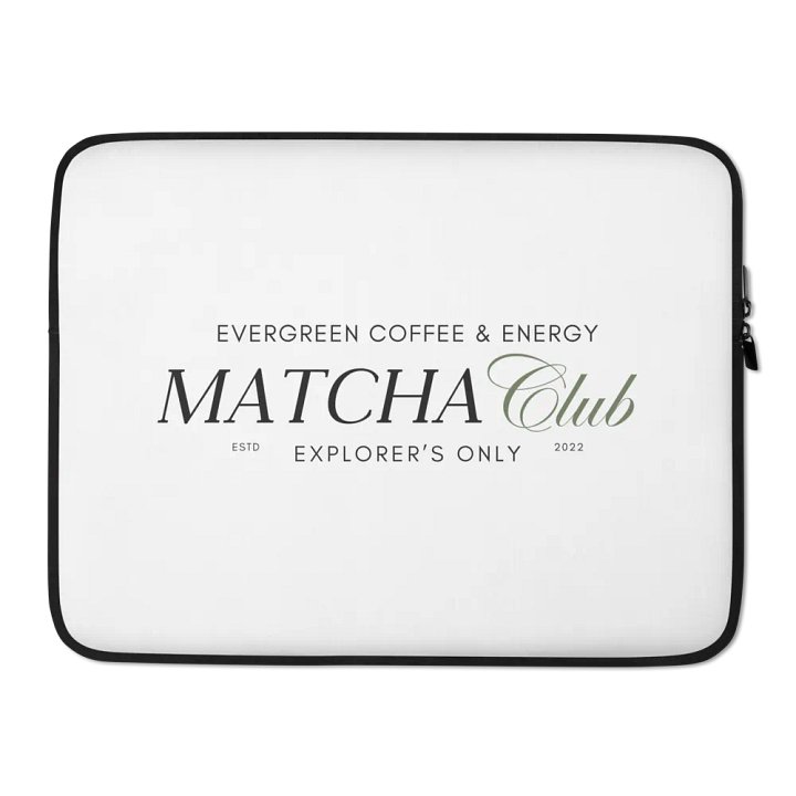 Matcha Club Laptop Case | Sip Society product image (2)