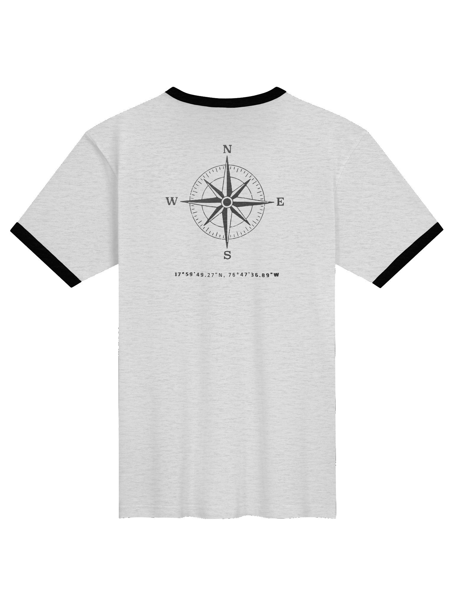Compass - Jamaica - Vintage ALT | Unisex Ringer T-Shirt | 5 Versions product image (10)