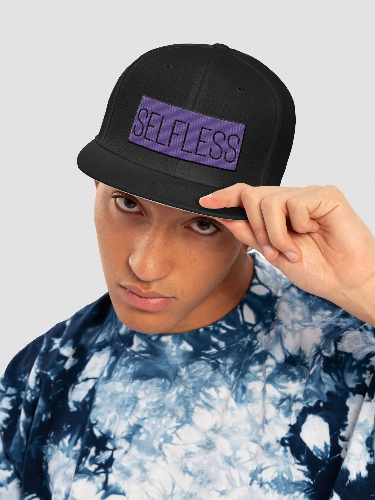 SELFLESS Wool Blend Snapback Cap PRPL product image (5)