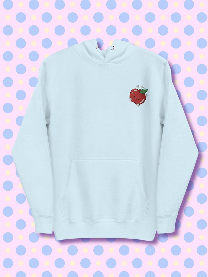 Cute Red Apple Embroidered Unisex Hoodie product image (37)