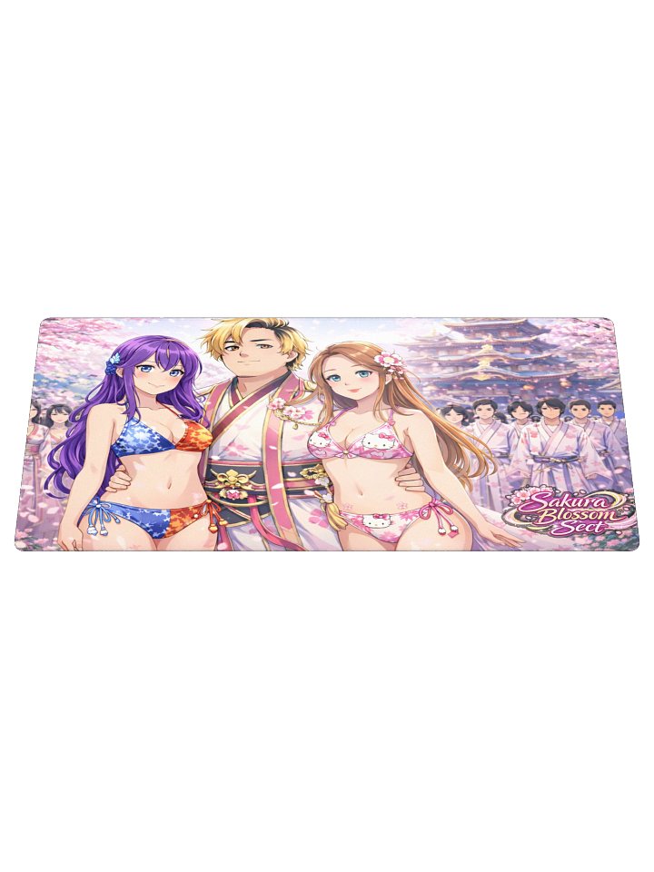 Sakura Blossom Sect XXL Mousemat — Premium Extended Desk Pad product image (1)