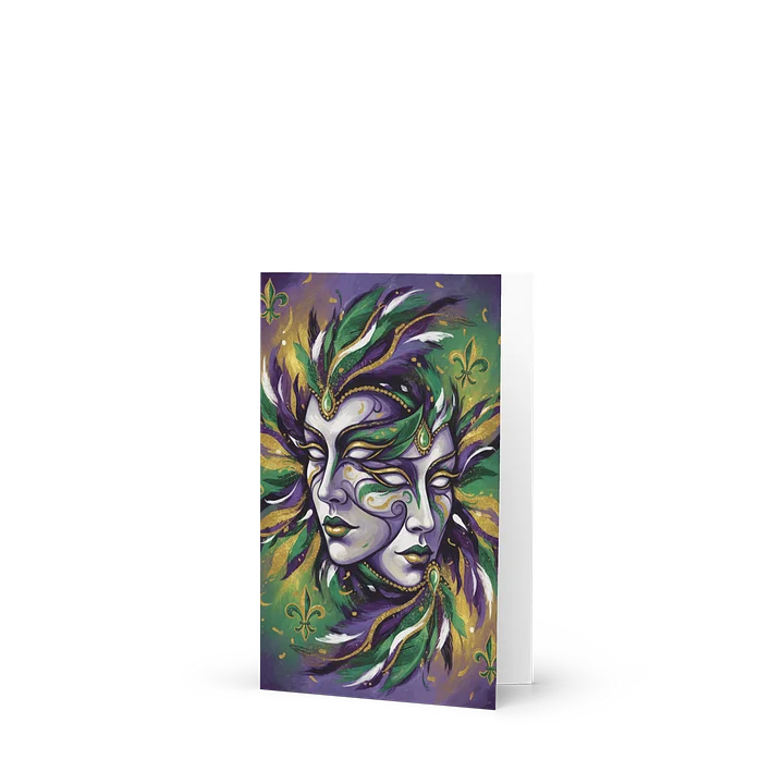 Masquerade Magic Greeting Card product image (1)