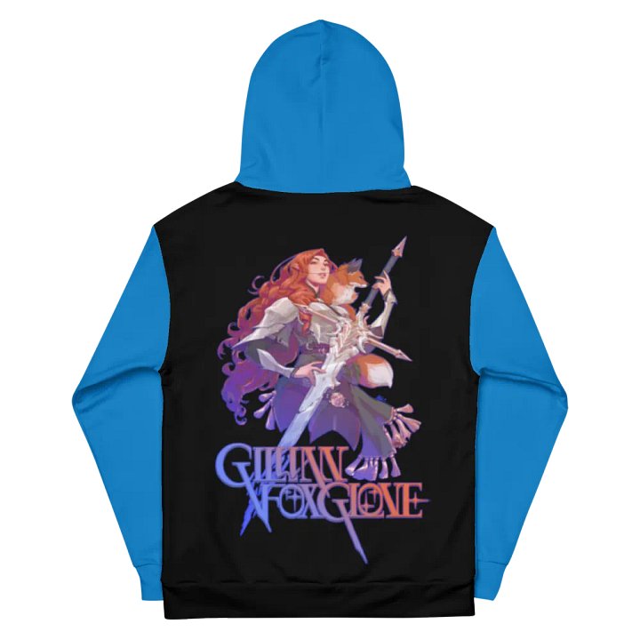 Gillian Foxglove Knight and the Fox Hoodie (Blue) product image (2)