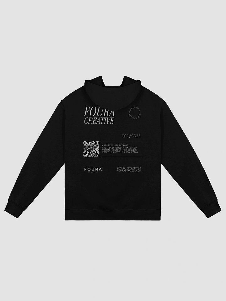Abstract Noir Unisex Oversized Hoodie product image (2)