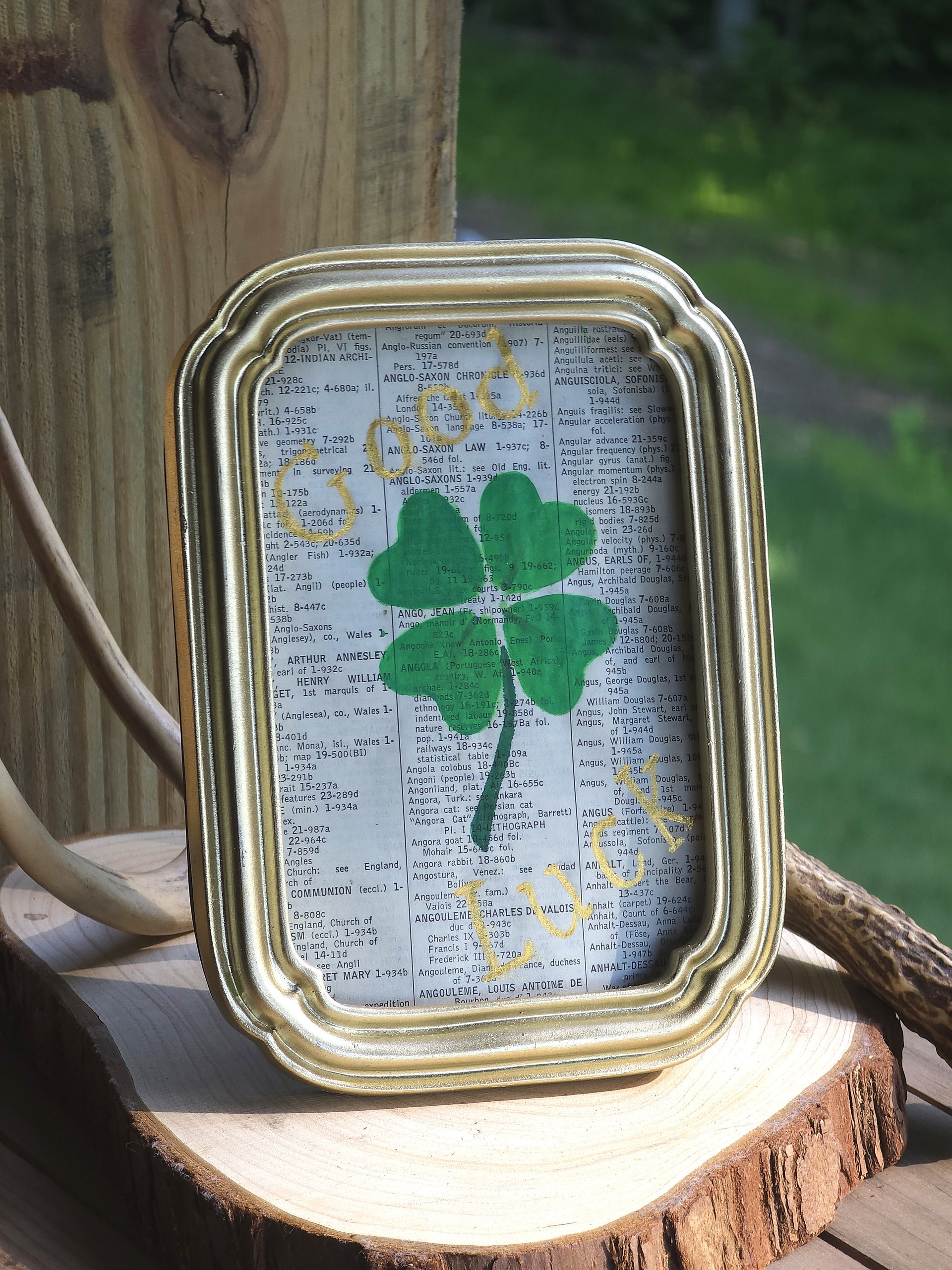 "Shamrock Says" - Wall/Table Decor product image (2)
