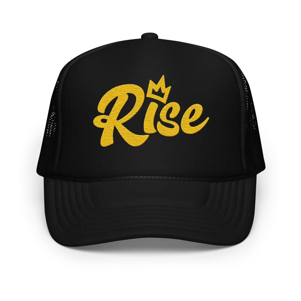 Rise Crowned Foam Trucker Hat product image (1)