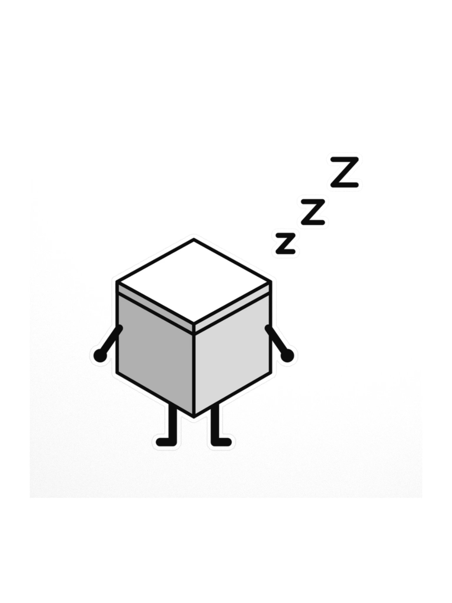 Sleepy Lid sticker product image (1)