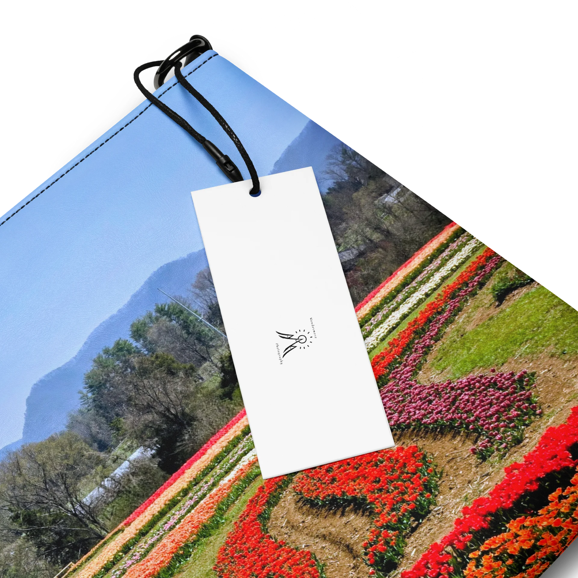 Sunlit Tulip Field Crossbody Bag product image (4)