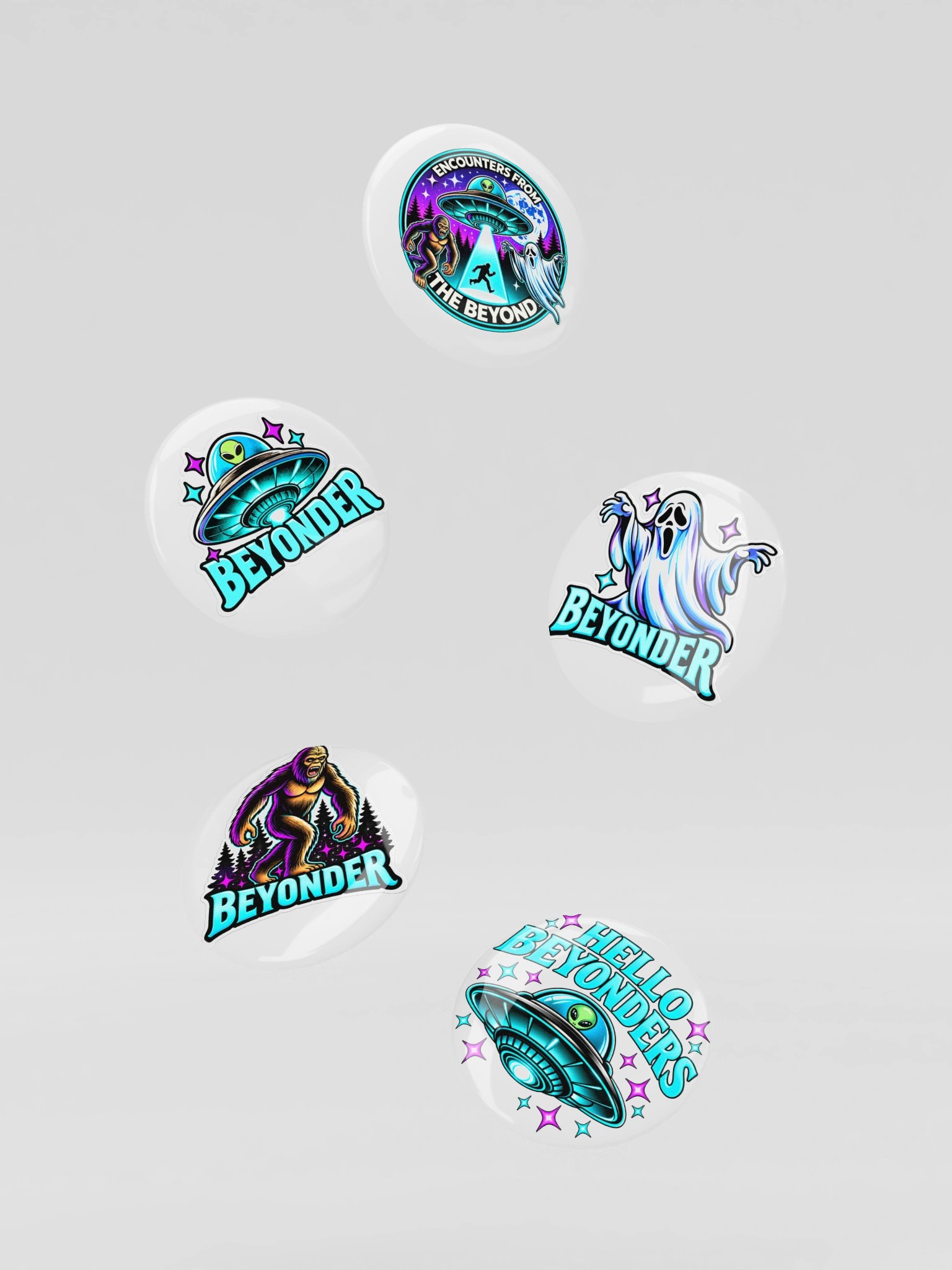 Encounters from the Beyond - Button Set product image (6)