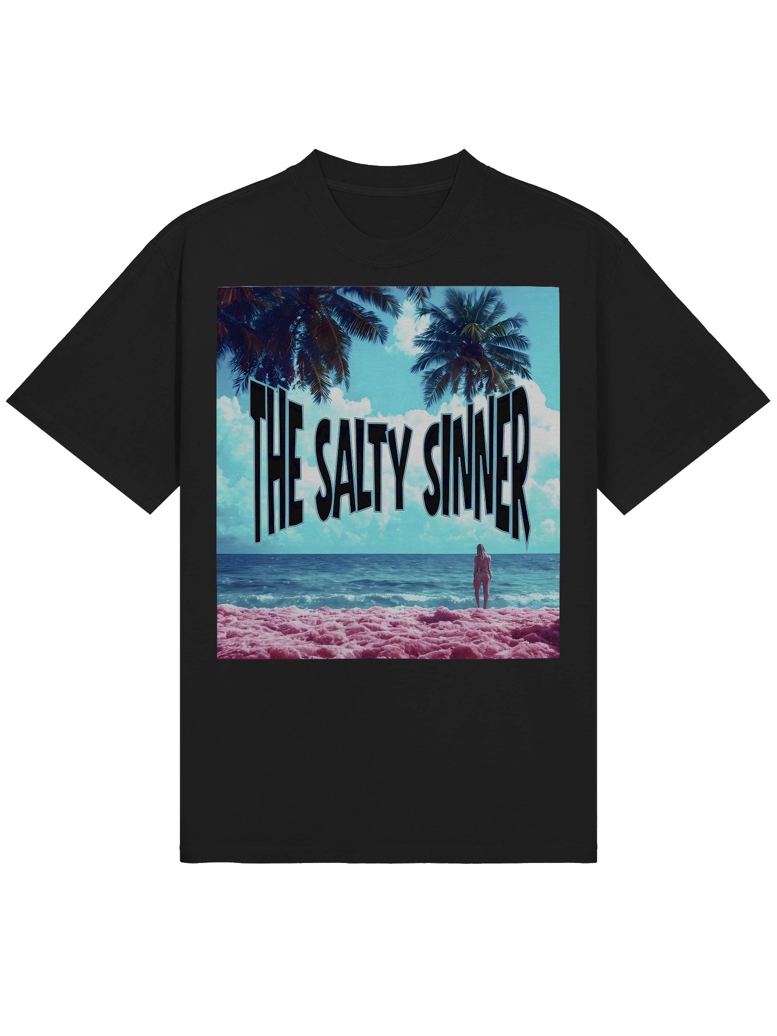 Salty Sinner "Pink Sand" Graphic Tee product image (1)