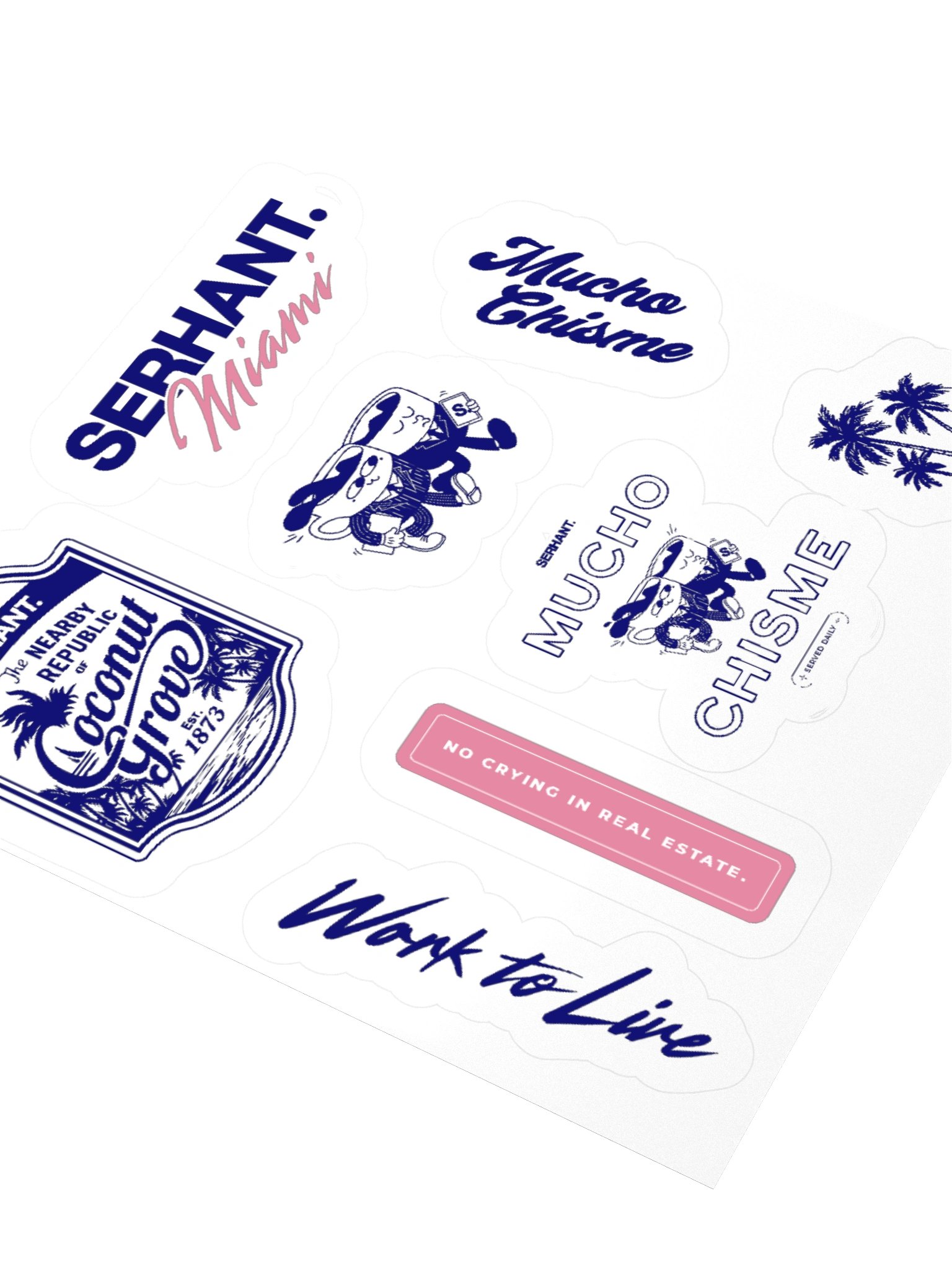 SERHANT Miami Sticker Pack product image (10)